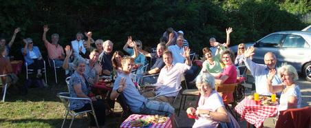  The closing down BBQ prior to the Film Night - June 2011.